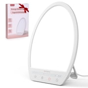 Comfytemp 10,000 Lux Light Therapy Lamp, UV-Free LED Sunlight Lamp with Adjustable Brightness, Color, Timers & Stand for Home Office Desk