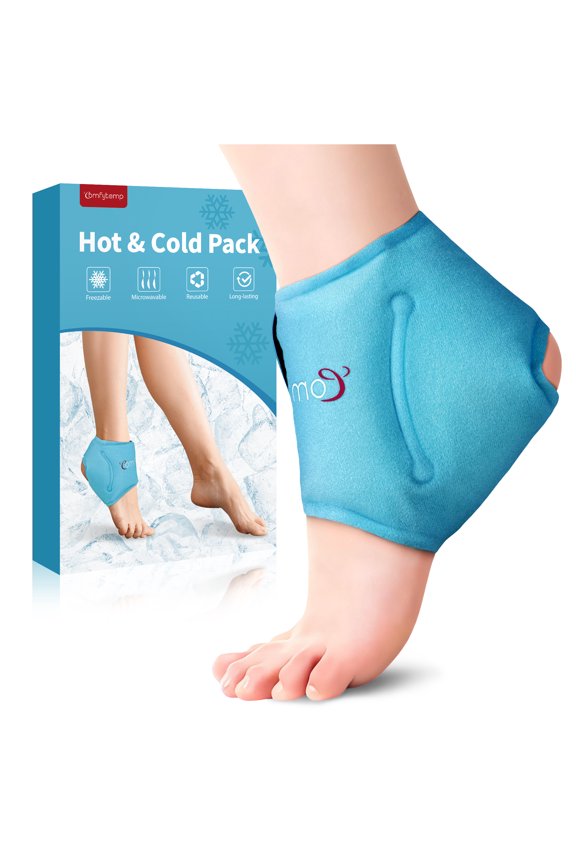 Ankle Ice Pack Wrap, Reusable Cold Pack, 1 Count