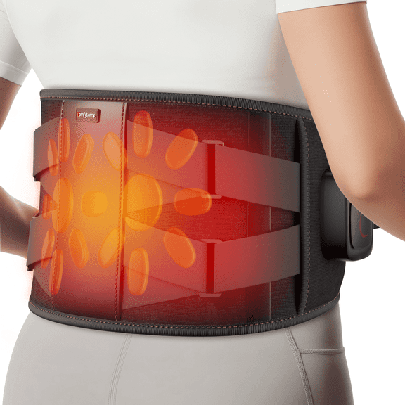 Comfytemp Cordless Infrared Heating Pad for Back & Waist, Home Office Use, Ideal Gift