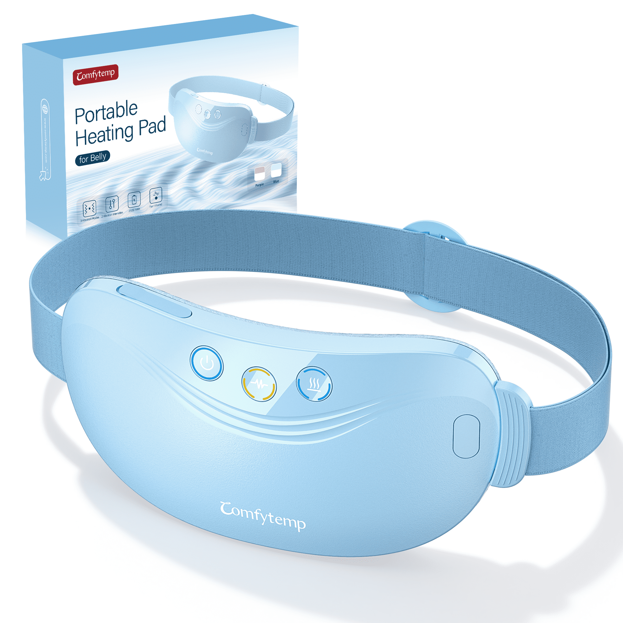 Comfytemp Cordless Period Heating Pad, Soothing Warmth for Period Cramp ...