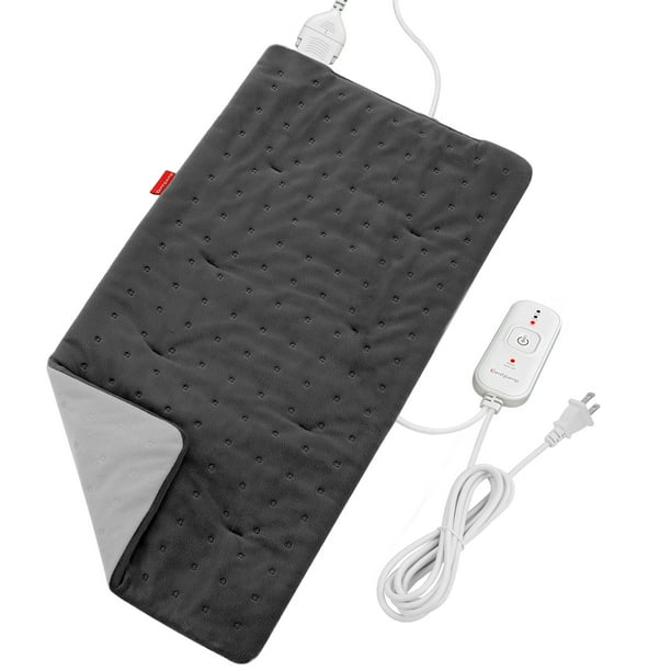 Comfytemp Electric Heating Pad for Back Pain Relief, Neck and Shoulders