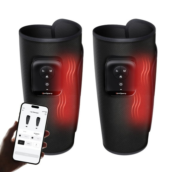 Comfytemp Leg Massager with 360 Air Compression for Circulation and Muscle Relief, FSA-Eligible