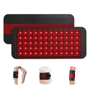 Comfytemp Red Light Pad, 14.4x6.1in, Flexible LED Wrap with Adjustable Straps for Small Body Areas Relaxation