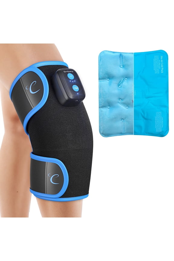 Upgrade Compression Ice Pack for Knee Pain Relief, Reusable Hot & Cold Therapy for Sprains, Recovery, Inflammation, Swelling