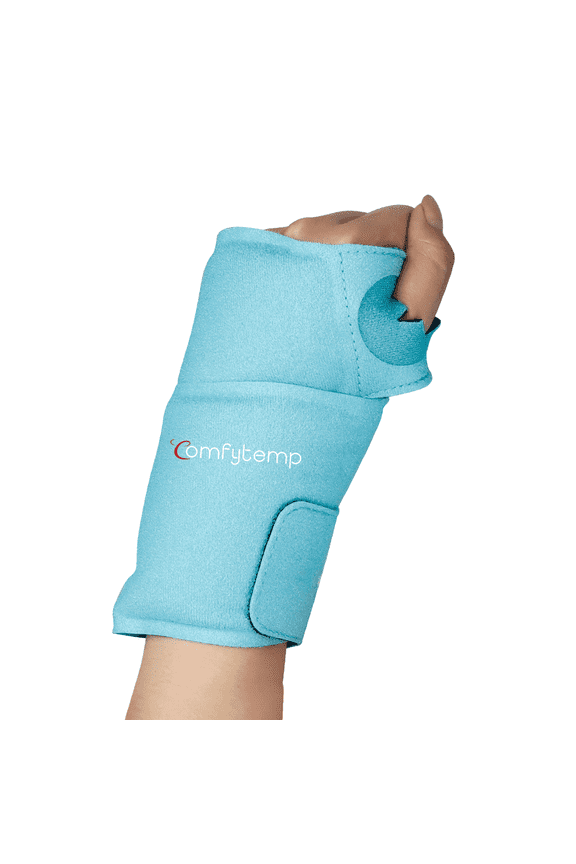 Wrist Ice Pack Wrap for Carpal Tunnel Relief, Soothes Sprains, Arthritis, 1 Pack