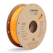 Comgrow PLA 3D Printer Filament, 3D Printer PLA Filament 1.75mm, Dimensional Accuracy +/- 0.02 mm, 1KG Spool PLA Orange