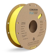 Comgrow PLA 3D Printer Filament, 3D Printer PLA Filament 1.75mm, Dimensional Accuracy +/- 0.02 mm, 1KG Spool PLA Yellow