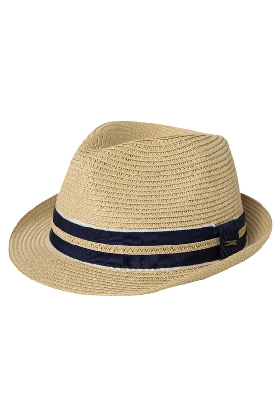 Summer Straw Sun Hats Panama Fedora Trilby For Men Women Packable Beach Hat Beige XX-Large
