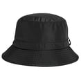 thumbnail image 1 of Comhats Waterproof Bucket Sun Rain Hat for Mens Womens Golf Safari Ladies UPF 50+ Packable Windproof Chin Strap Black X-Large XL, 1 of 6