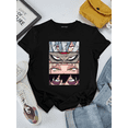 thumbnail image 1 of Comic Anime MHA Villain Eyes Comic My Hero Academia Graphic Apparel Unisex T-Shirt V16279 ,up to size 5XL, 1 of 2