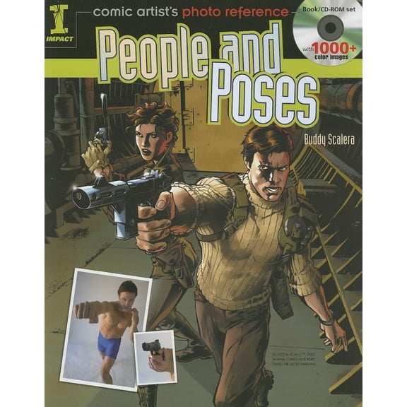 Pre-Owned Comic Artist's Photo Reference: Comic Artist's Photo Reference - People & Poses: Book/CD Set with 1000+ Color Images (Other)