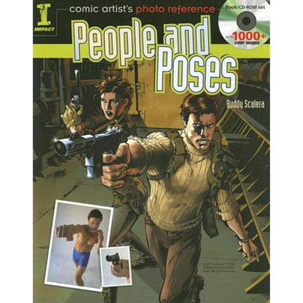 Pre-Owned Comic Artist's Photo Reference - People & Poses: Book/CD Set ...