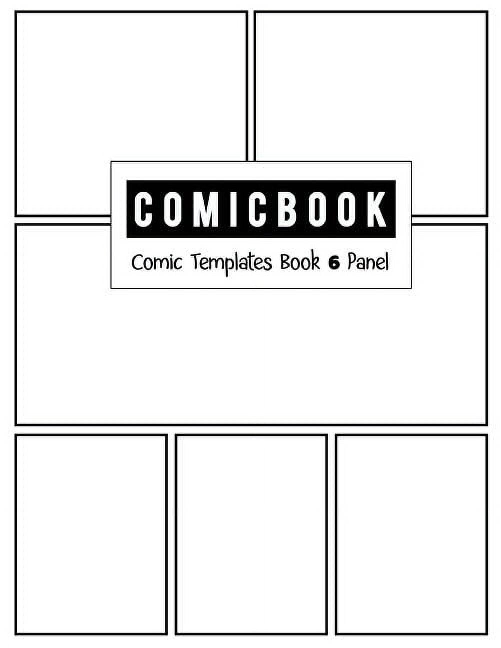 Comic Book 6 Panel: Templates Comic Blank Book Panel Strip Comic Book Comic Book 6 Panel: Templates Comic Blank Book Panel Strip Comic Book