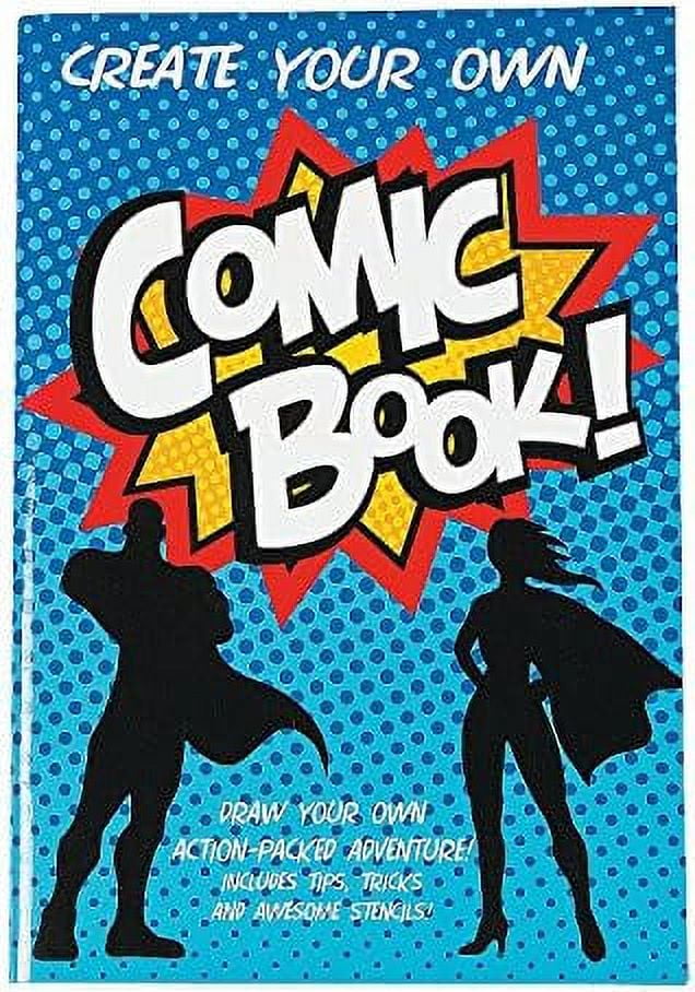Comic Book Activity Pad Stationery Activity Books Misc Activity Books