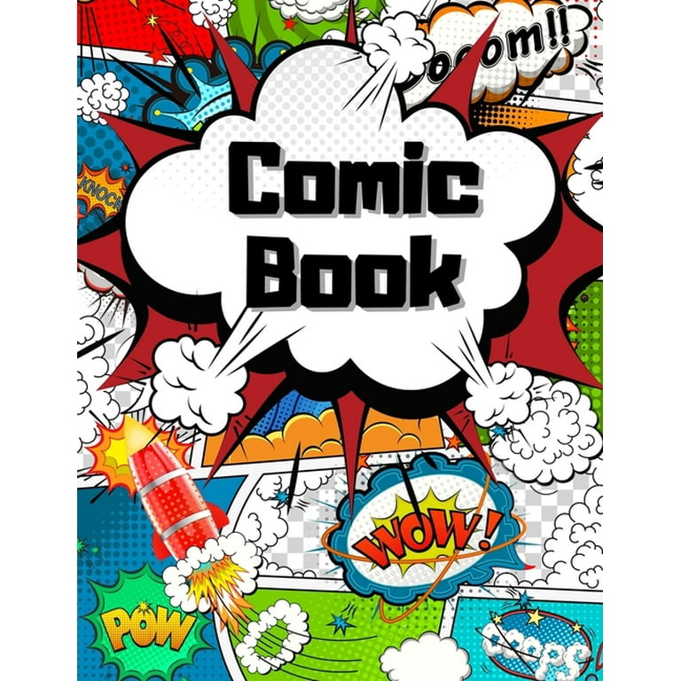 Make Your Own Comic Book: Comic Book Paper (Paperback)