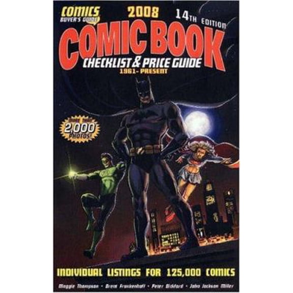 Pre-Owned Comic Book Checklist & Price Guide 2008: 1961-present (Comic's Buyer Guide) (Paperback) 0896895300 9780896895300