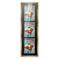 thumbnail image 1 of Comic Book Frame Wall Display with Mat for 3 Current Era Comics Published After 1985 - Bronze Comic Frame for 6.875x10.5 Comics, 1 of 5
