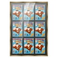 thumbnail image 1 of Comic Book Frame Wall Display with Mat for 9 Current Era Comics Published After 1985 - Bronze Comic Frame for 6.875x10.5 Comics, 1 of 5