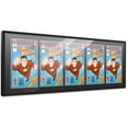 thumbnail image 1 of Comic Book Frame with Mat for 5 Golden Age Comics Published 1938-1956 - Black Frame for 7.75x10.5 Comics, 1 of 5