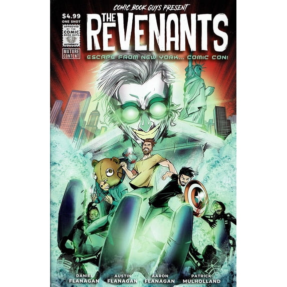 Comic Book Guys Present the Revenants Escape From New York Comic Con #1A VF ; The Comic Book Guys Comic Book