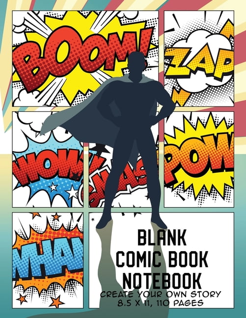  Comic Drawing Notebook For Kids 9-12: A Comic Book With Variant  Panels To Write And Draw In For Kids And Teenagers