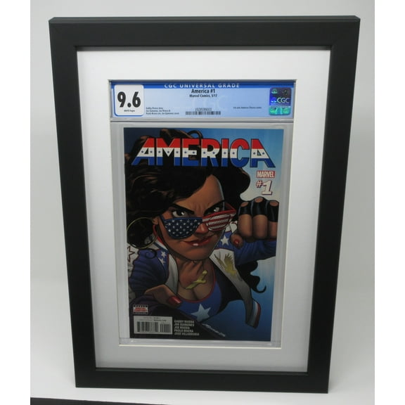 Comic Book (Not Included) Matted Picture Display Wall Frame for CGC Graded Comics Made in the USA