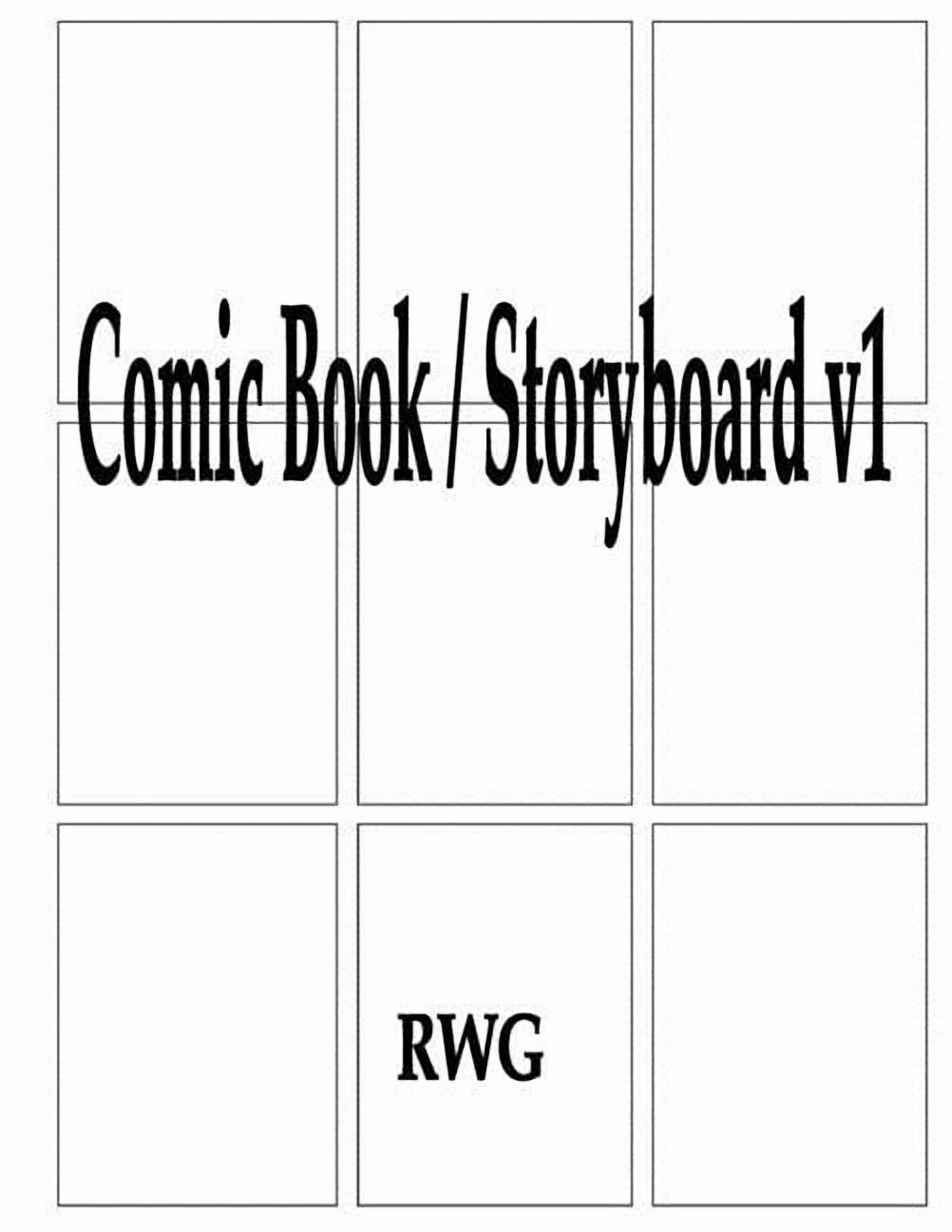 Comic Book / Storyboard v1: 50 Pages 8.5" X 11", (Paperback)