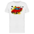 thumbnail image 1 of Comic Book Style Car T-Shirt Men -Image by Shutterstock, Male Medium, 1 of 2