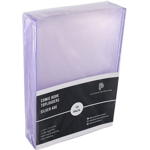 Comic Book Toploaders for Silver Age, Current and Modern Premium Protectors