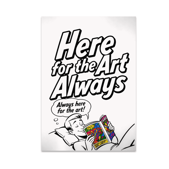Comic Book Wall Art - Graphic Novel Fans - 13x19 Poster Print
