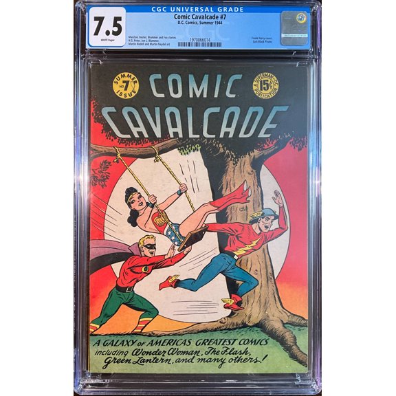 Comic Cavalcade #7 - CGC 7.5 Comic Book