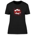 thumbnail image 1 of Comic Expression Win Effect T-Shirt Women -Image by Shutterstock, Female 3X-Large, 1 of 2