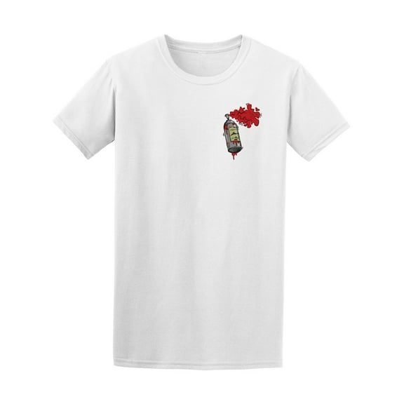 Comic Graffiti Spray Can Men T-Shirt - Image by Shutterstock, Male XX-Large