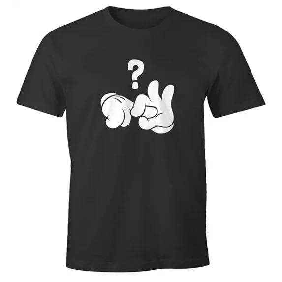Comic Hands Ficken Bumsen Question Mark Fun Shirt Funny T-Shirt Unisex S-5XL Hot Trending Shirt, Vintage Birthday Gift