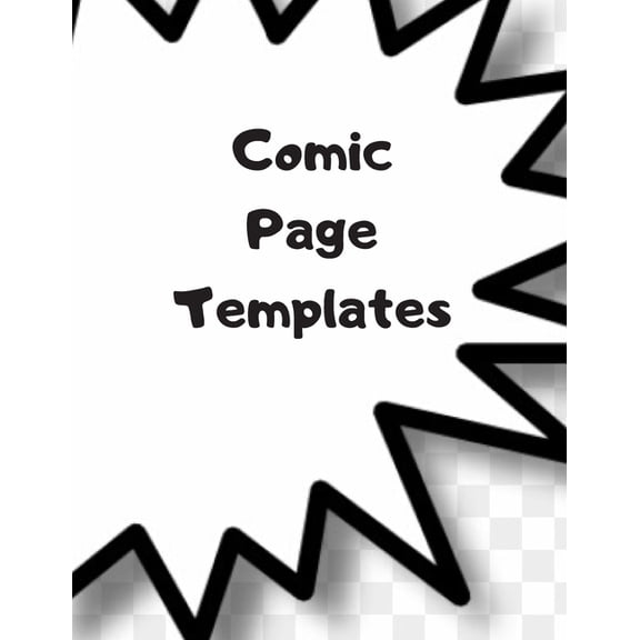 Comic Page Templates (Paperback)