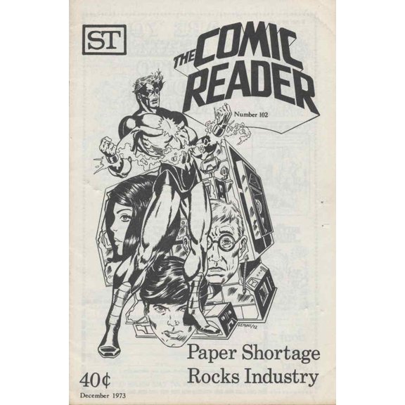 Comic Reader, The #102 VF ; Street Enterprises Comic Book