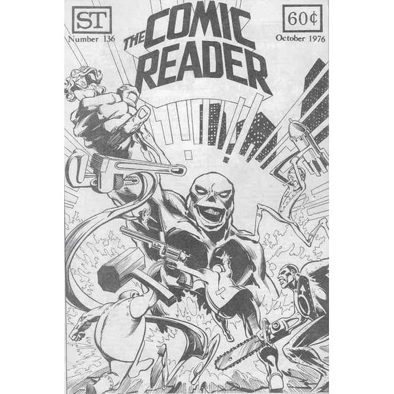 Comic Reader, The #136 VF ; Street Enterprises Comic Book