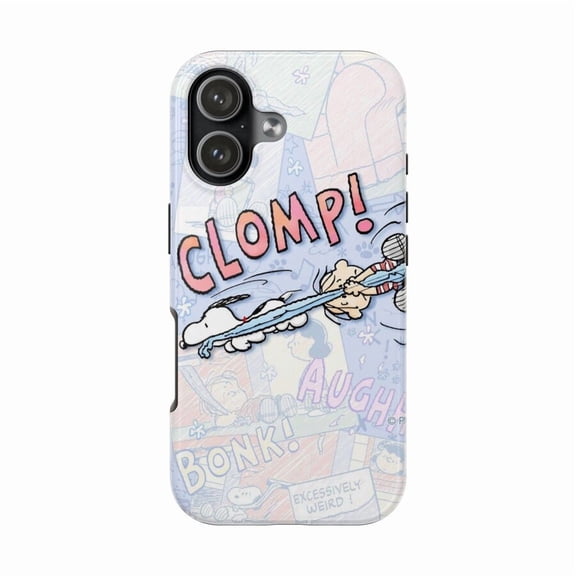 Comic Sound Effect Pop Art Case for iPhone 11 12 13 14 15 16 17 Pro Max Plus
