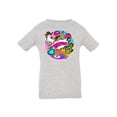 thumbnail image 1 of Comic Style Icons T-Shirt Infant -Image by Shutterstock,  12 Months, 1 of 4