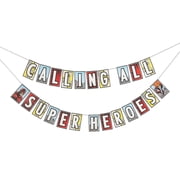 Comic Superhero Garland - Party Decor - 2 Pieces
