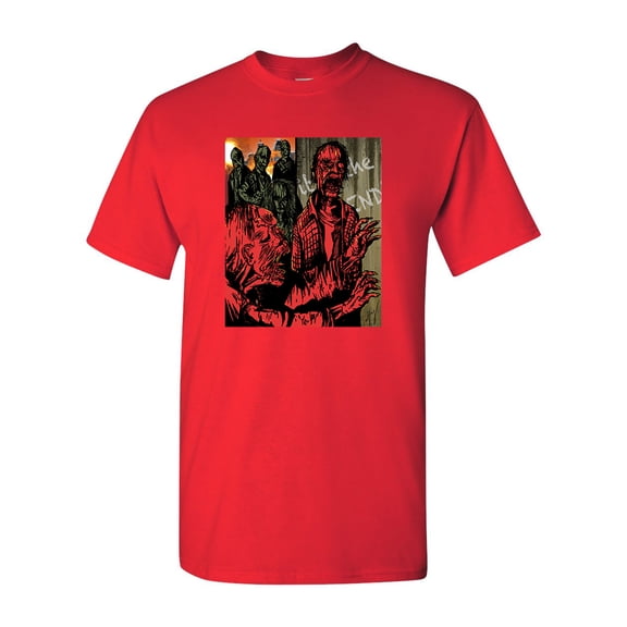 Comic Zombie Undead Horror Tanya Ramsey Artworks Art DT Adult T-Shirt Tee