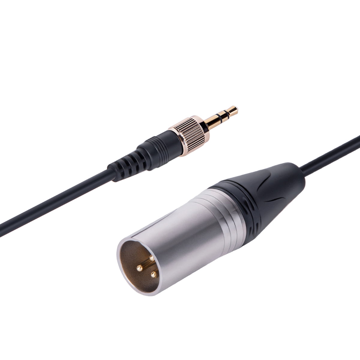 Comica CVM-DL-XLR 17.7" Lock Plate 3.5mm TRS Male to XLR Output Cable