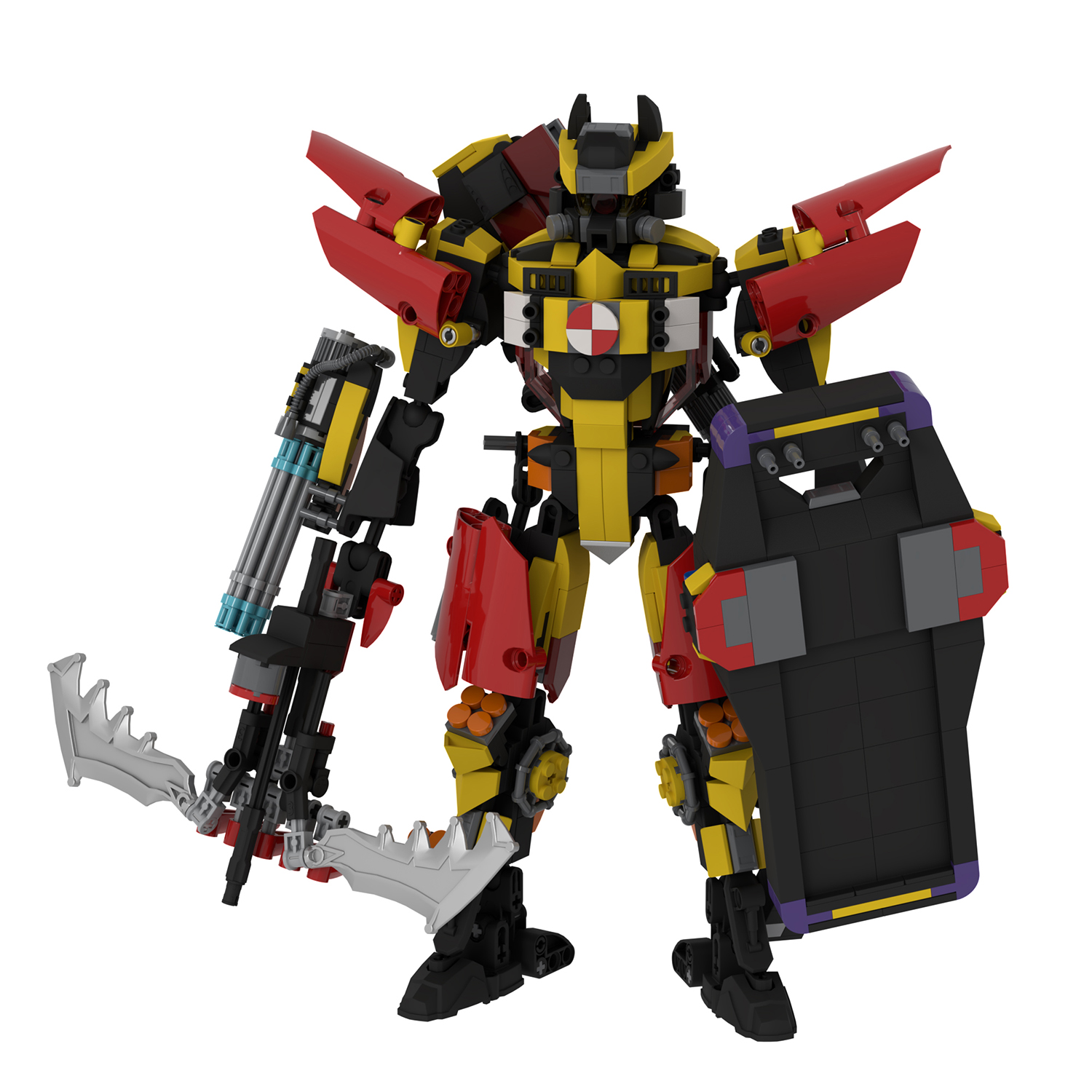 Hero Building Block Comical Toilet Hero Building Block Set – Creative DIY Character ...