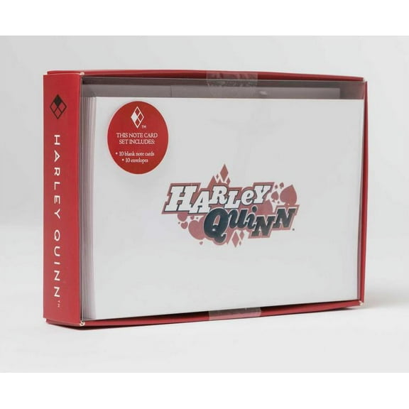 Comics: DC Comics: Harley Quinn Foil Note Cards (Set of 10) (Paperback)