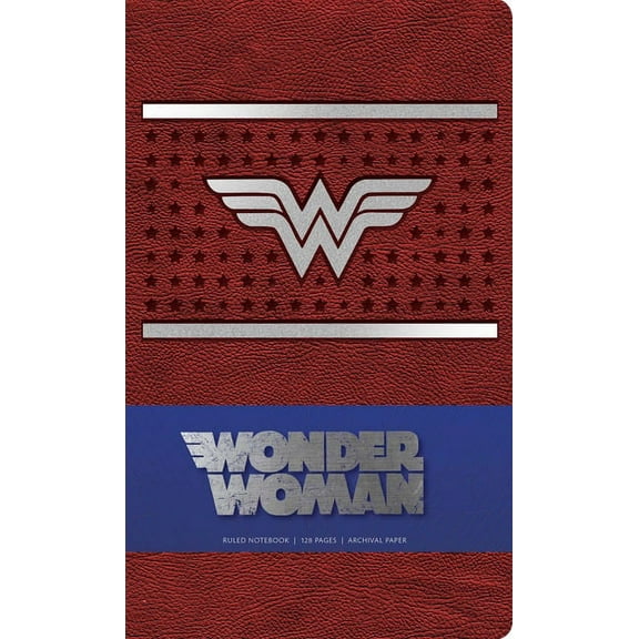 Comics: DC Comics: Wonder Woman Ruled Notebook (Paperback)