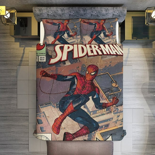 Comics Friendly Neighborhood SpiderMan 3 Piece Sets Full/Queen Size