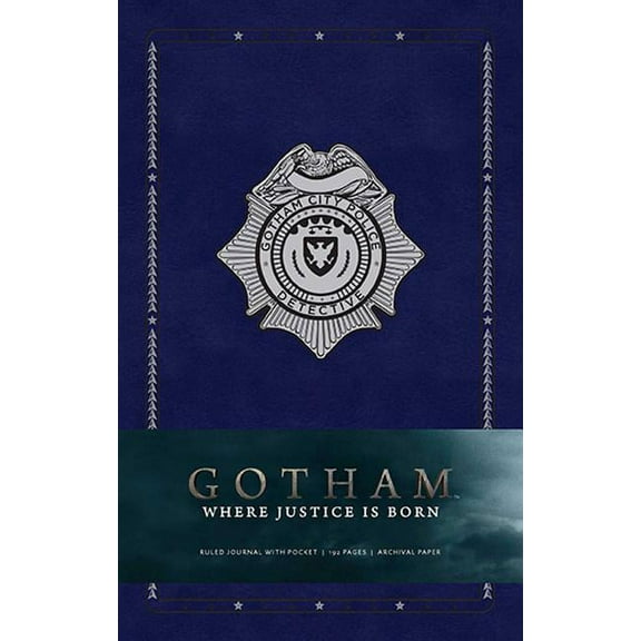 Comics: Gotham Hardcover Ruled Journal (Hardcover)