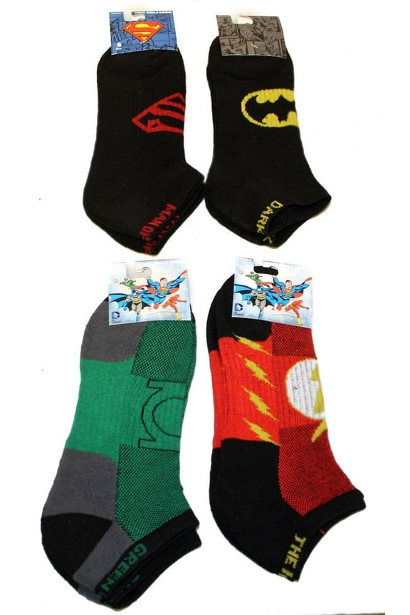 Comics Performance Ankle Socks 4-Pack