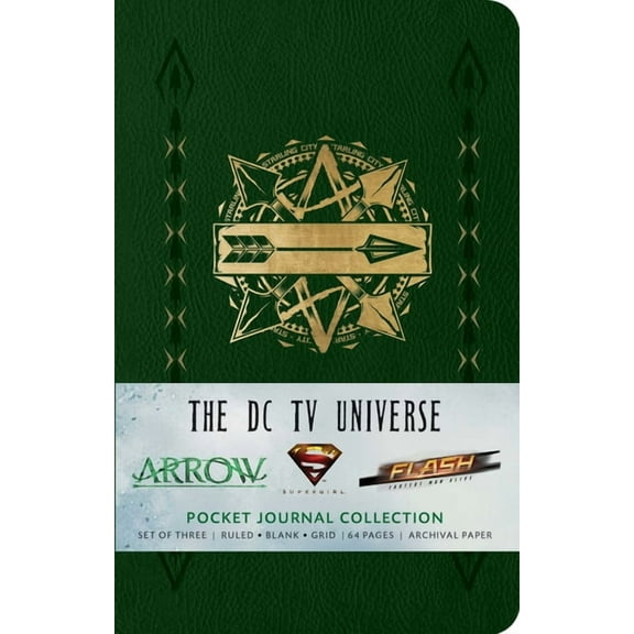 Comics The DC TV Universe: Pocket Notebook Collection (Set of 3), (Paperback)