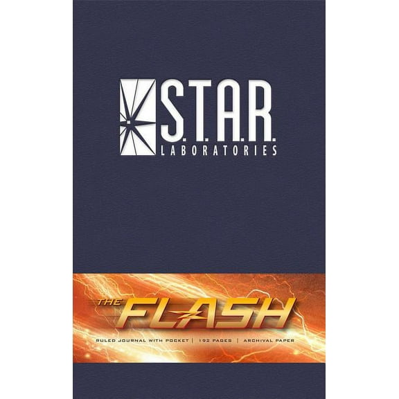 Comics: The Flash: S.T.A.R. Labs Hardcover Ruled Journal (Hardcover)